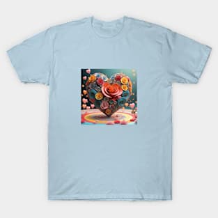 decorative heart T-Shirt